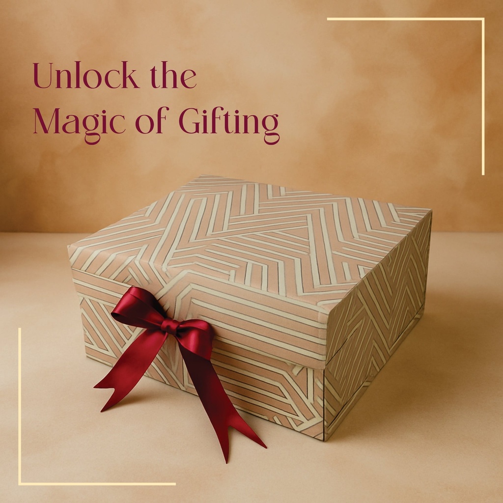 Gift Boxes Foldabel Box | SIZE 10X8X4inches / 7002 (PACK OF 10)