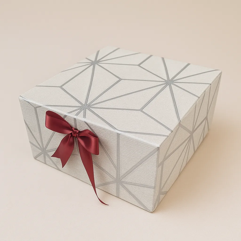 [1037] Gift Box | Foldabel Box | 8x8x3.5 inches / 1037